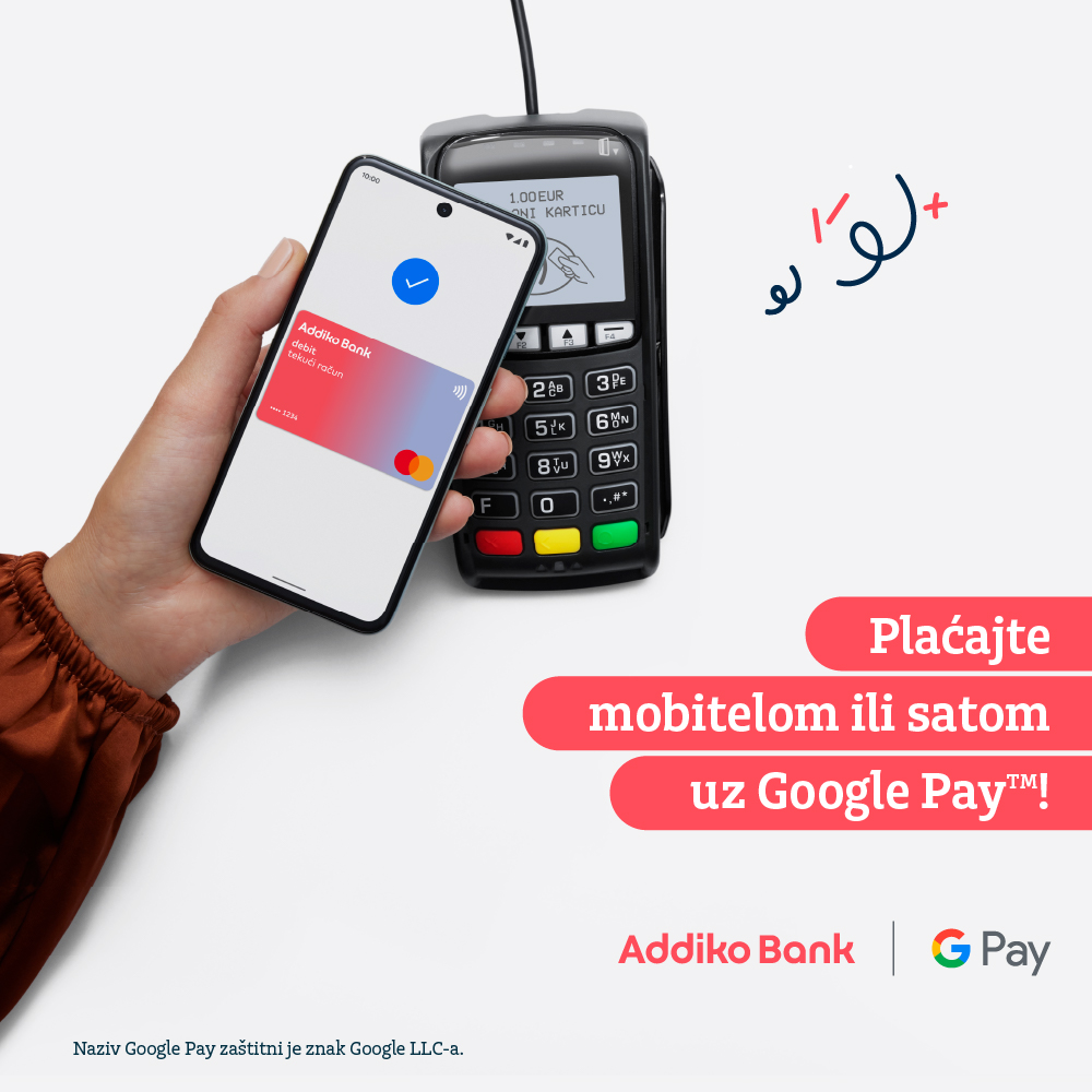 Plaćajte mobitelom ili satom uz Google Pay!