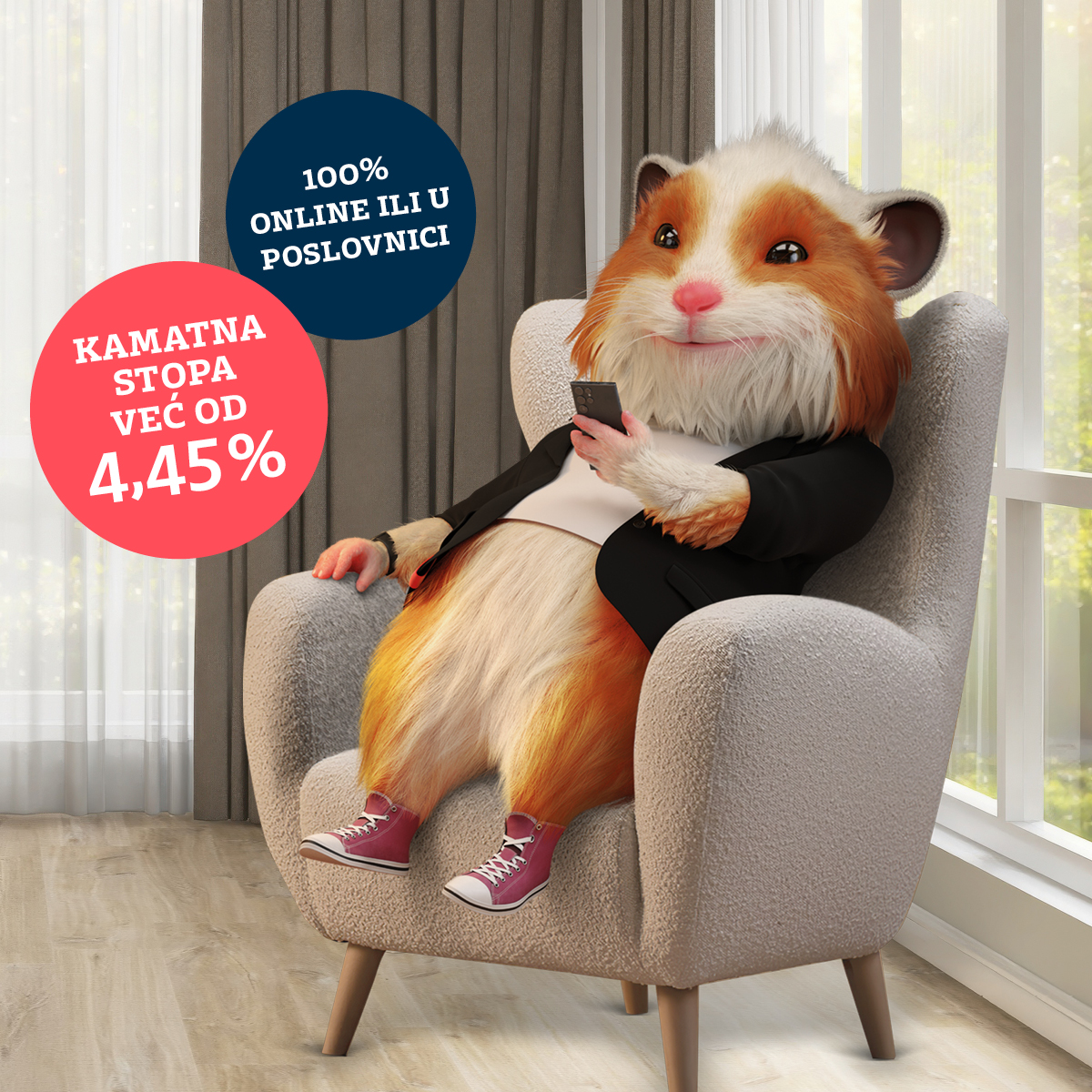 Addiko Bank - Vaš prvi izbor za brze kredite Addiko gotovinski kredit dostupan 100% online ili u poslovnici uz kamatnu stopu već od 4,45%