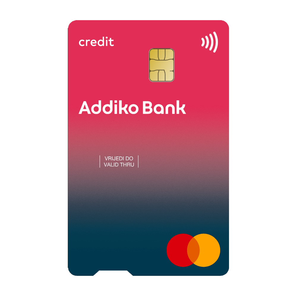 Addiko Mastercard kreditna kartica